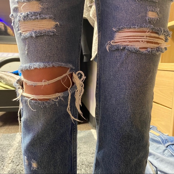 Abercrombie Annie High Rise Girlfriend Jeans - Picture 7 of 8